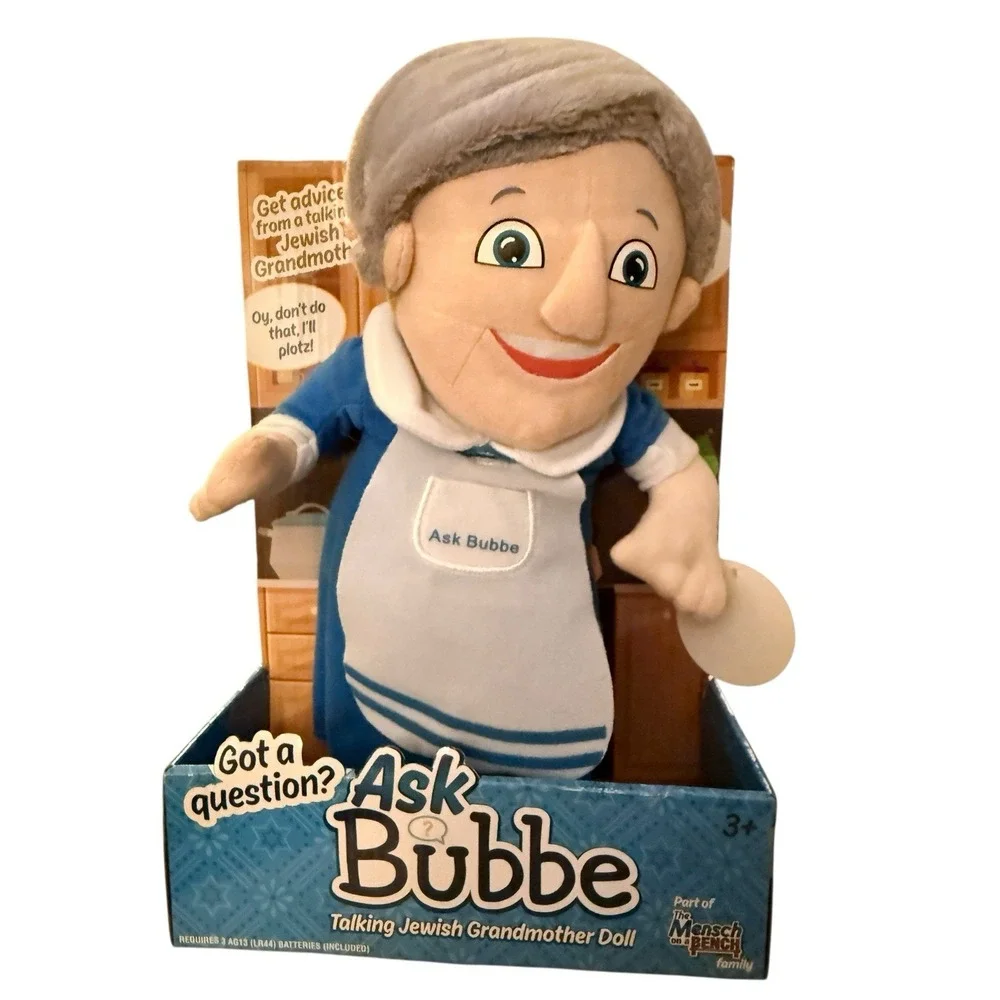 Ask Bubbe the Talking Jewish Grandmother Doll New In Box‎ ** WORKS ** 2017